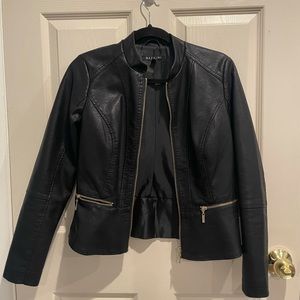 Baccini leather jacket